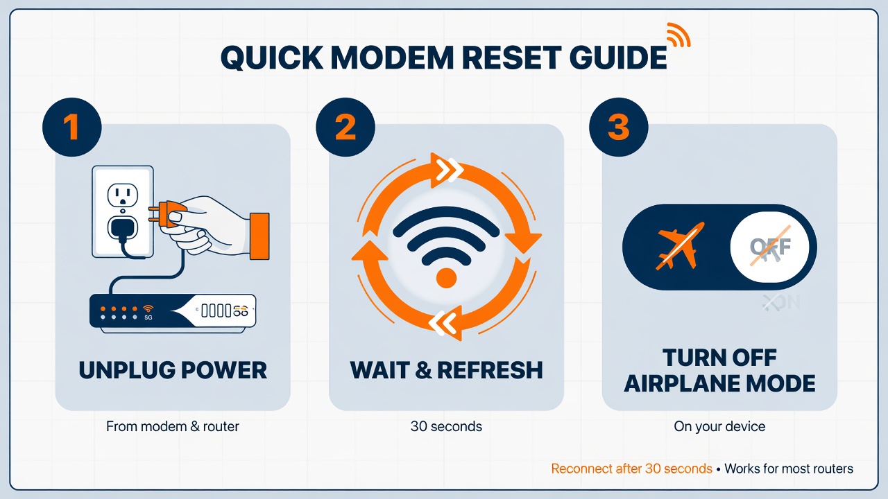 3 basic troubleshooting steps