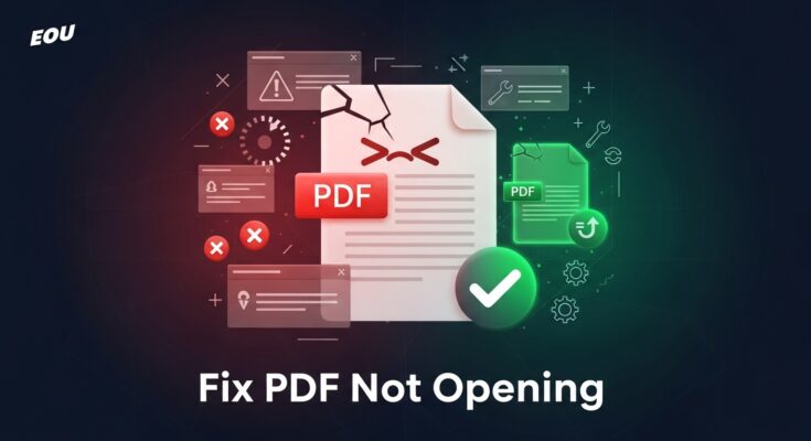 Complete Guide Fix PDF File Not Opening — Simple Solutions That Actually Work