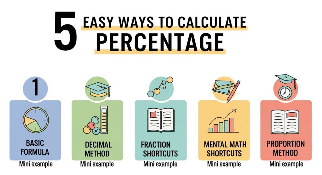 Easy Methods to Calculate Percentage