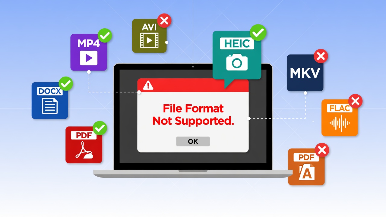 File Format Not Supported