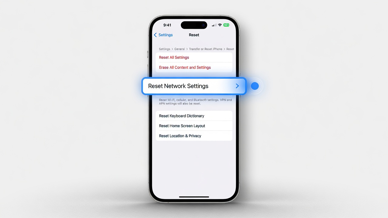Fix WiFi on iPhoneiOS