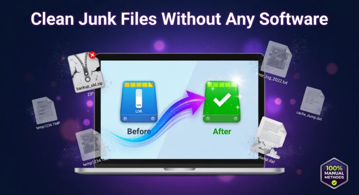 How to Clean Junk Files Without Software The Complete Manual Guide