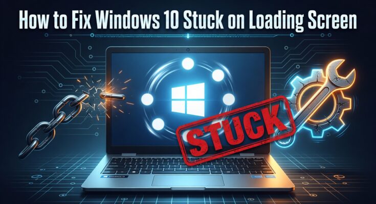 How to Fix Windows 10 Stuck on Loading Screen (Complete Guide)