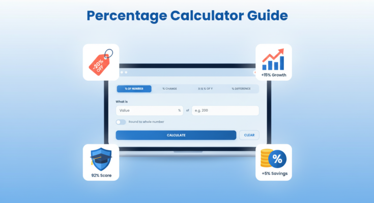 How to Use an Online Percentage Calculator A Complete Step-by-Step Guide