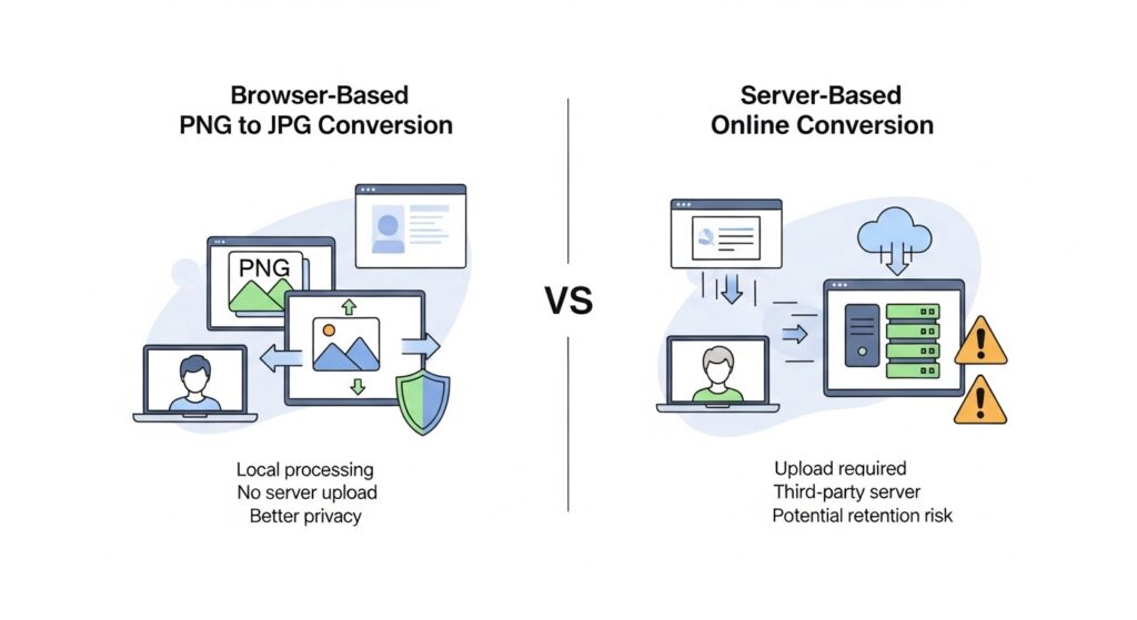Is It Safe to Use an Online PNG to JPG Converter