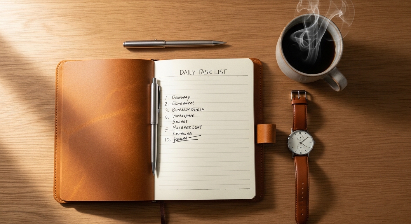 Why Managing Daily Tasks Without Apps Works