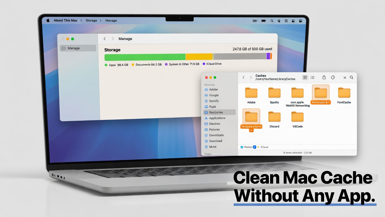 macOS Storage Management Panel
