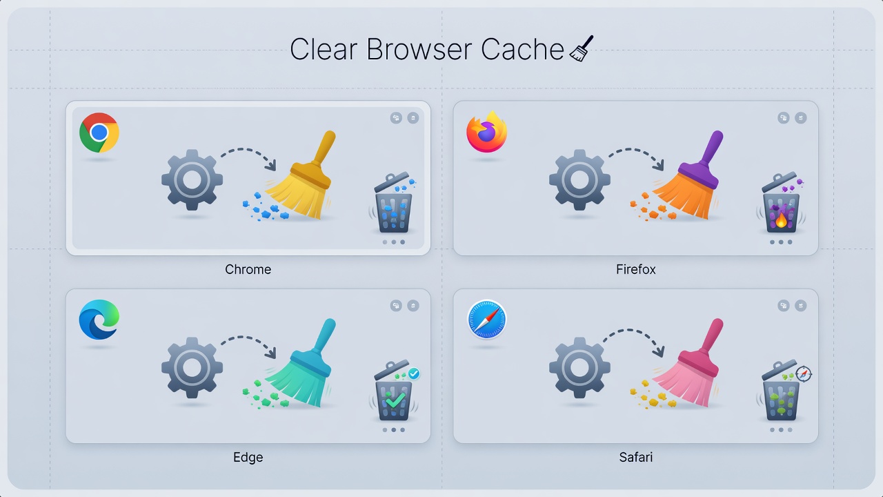 Clear Browser Cache