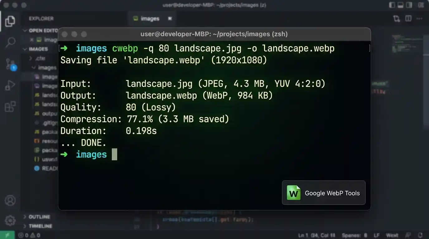Command-Line cwebp