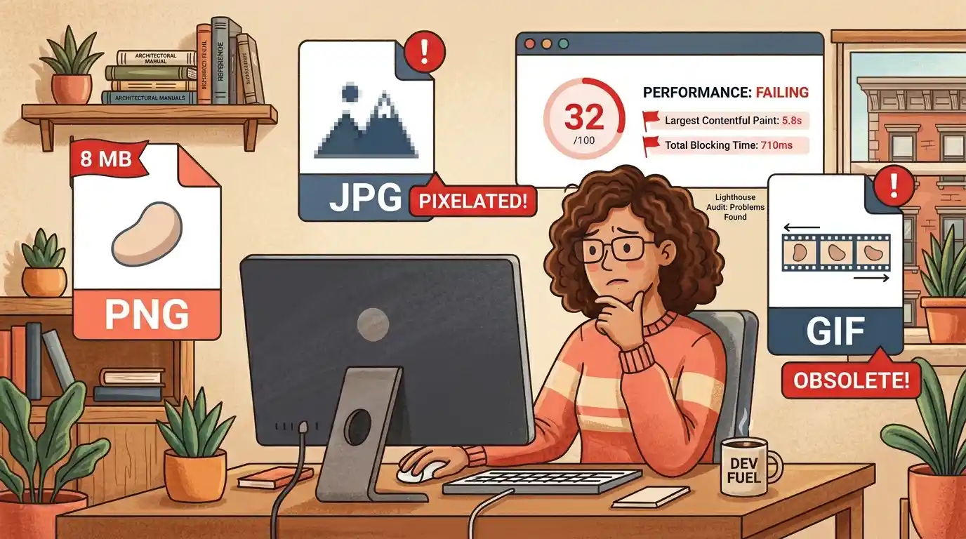 Common Mistakes When Choosing Image Formats