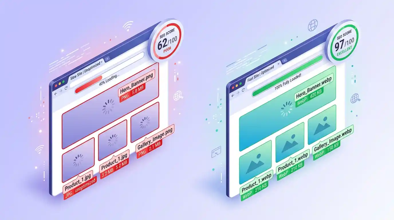 How Image Formats Affect SEO and Web Performance