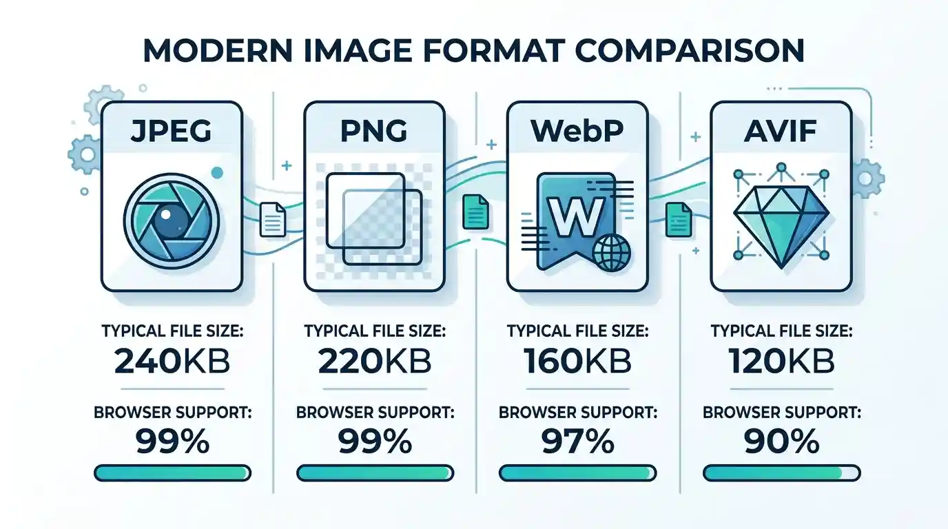 Right Image Format for the Web