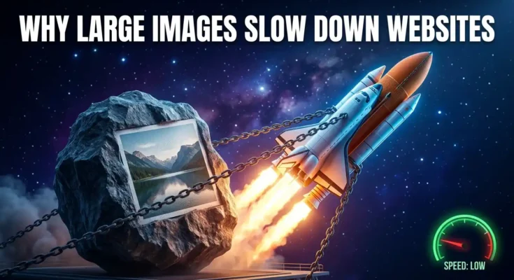 Why Large Images Slow Down Websites (And How to Fix It)