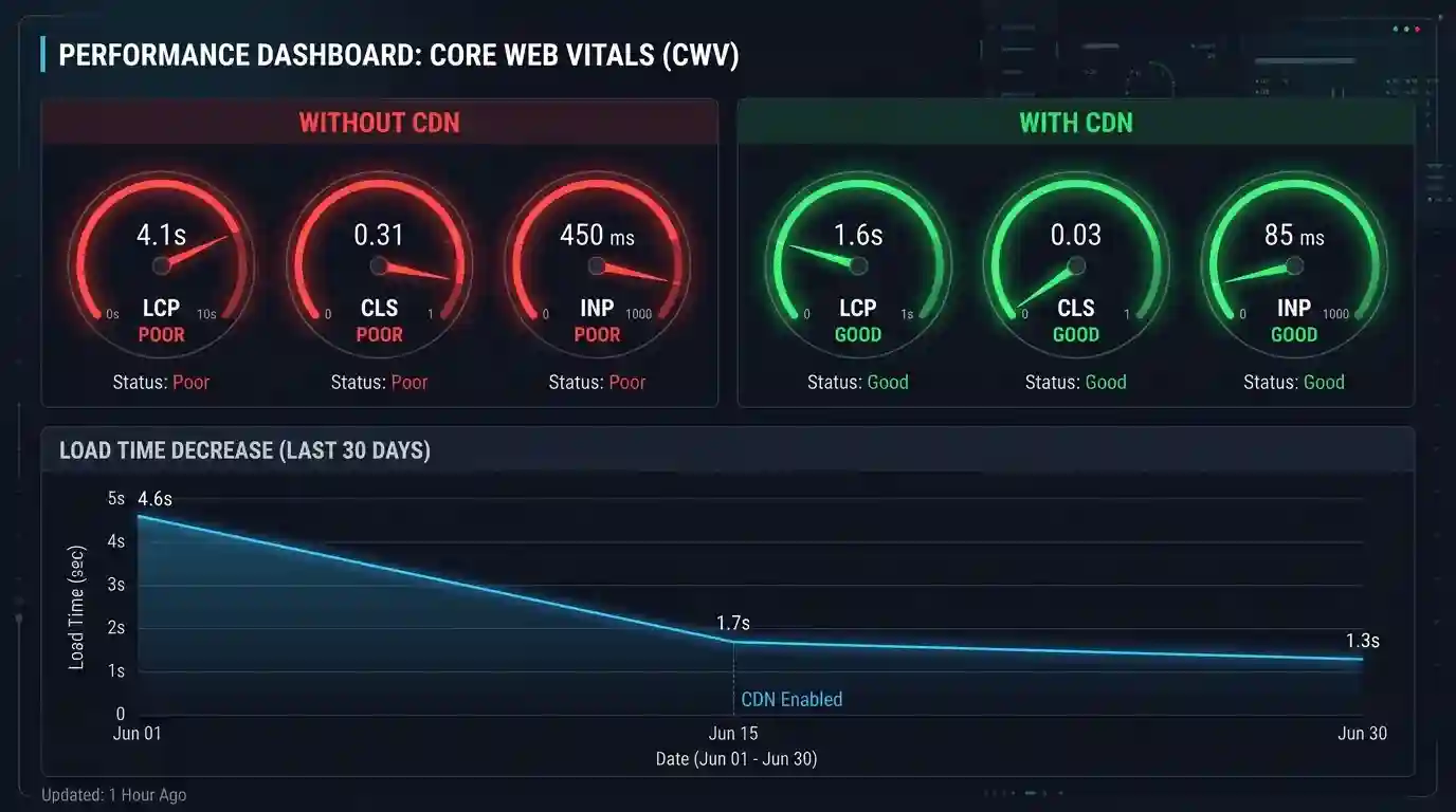 Impact on SEO and Core Web Vitals