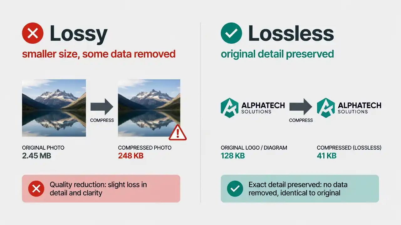 Lossy vs Lossless Compression