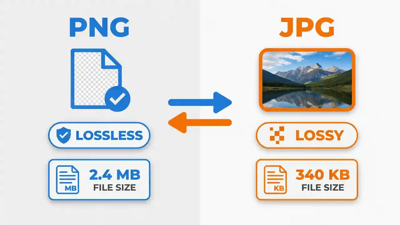 PNG vs JPG Comparison