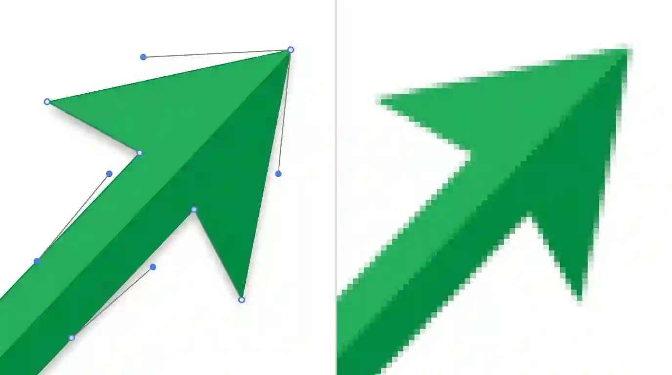 SVG vs Raster Comparison