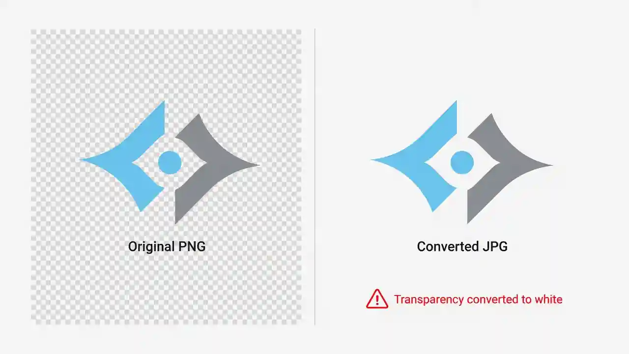 Transparent PNG to JPG White Background Issue