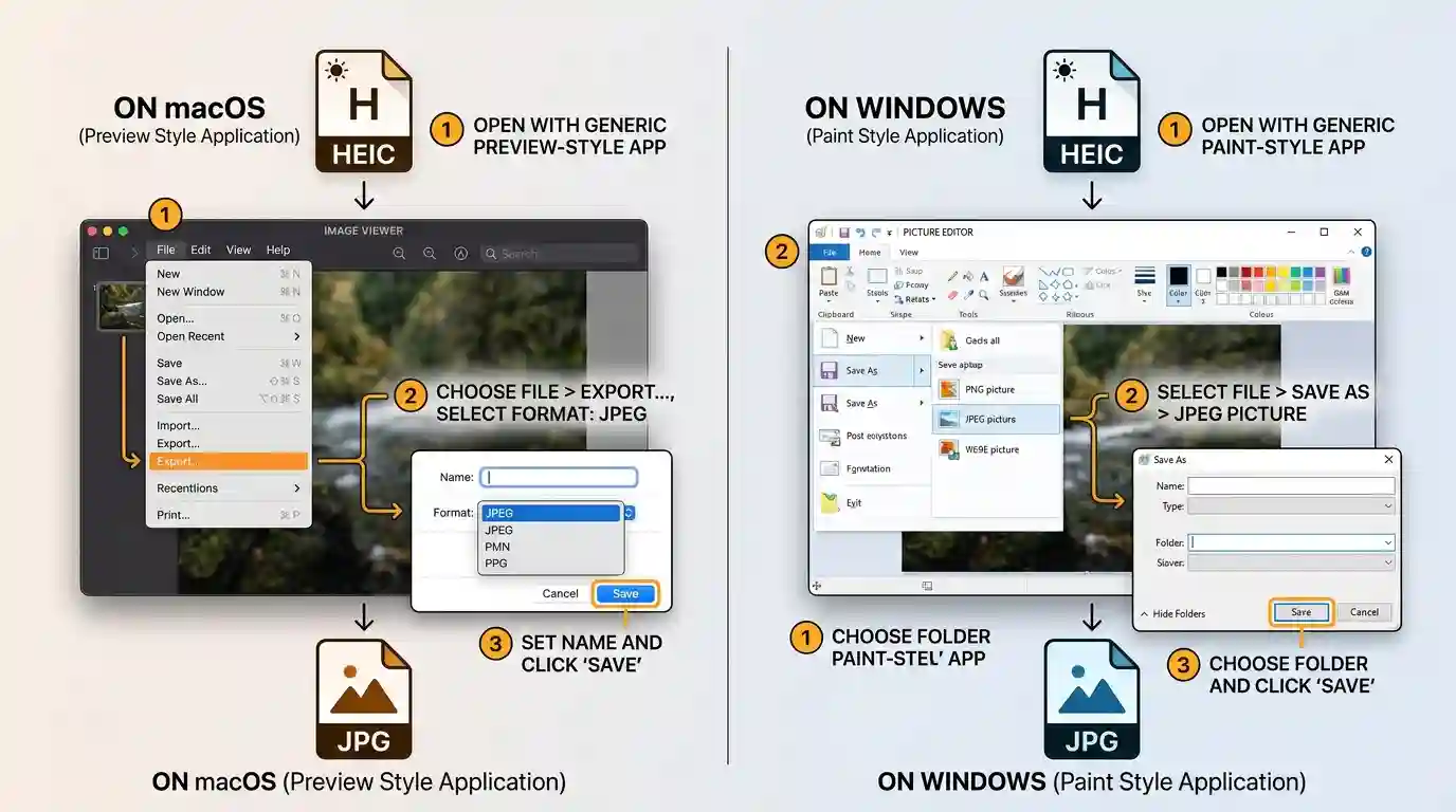 Windows and Mac Conversion Comparison